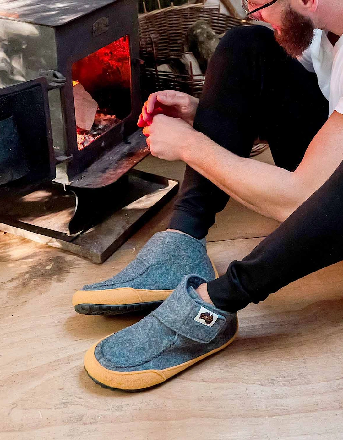 Quokka - Men's - Grey & Curry