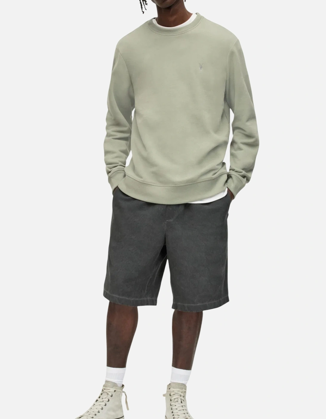 ALL SAINTS Mens Sweatshirts Crew Neck Jumper