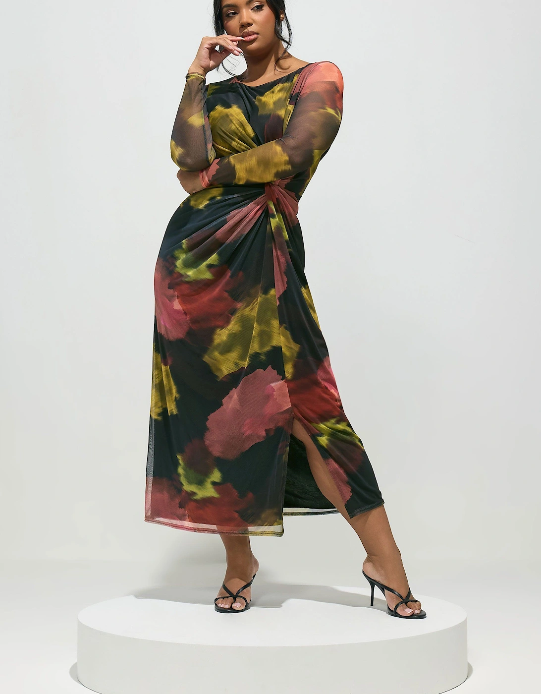 Abstract Knot Maxi Dress, 2 of 1