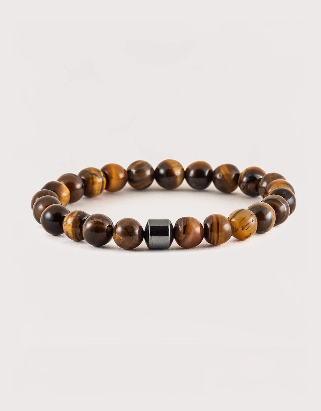 Tigers Eye Beaded Stretch Bracelet