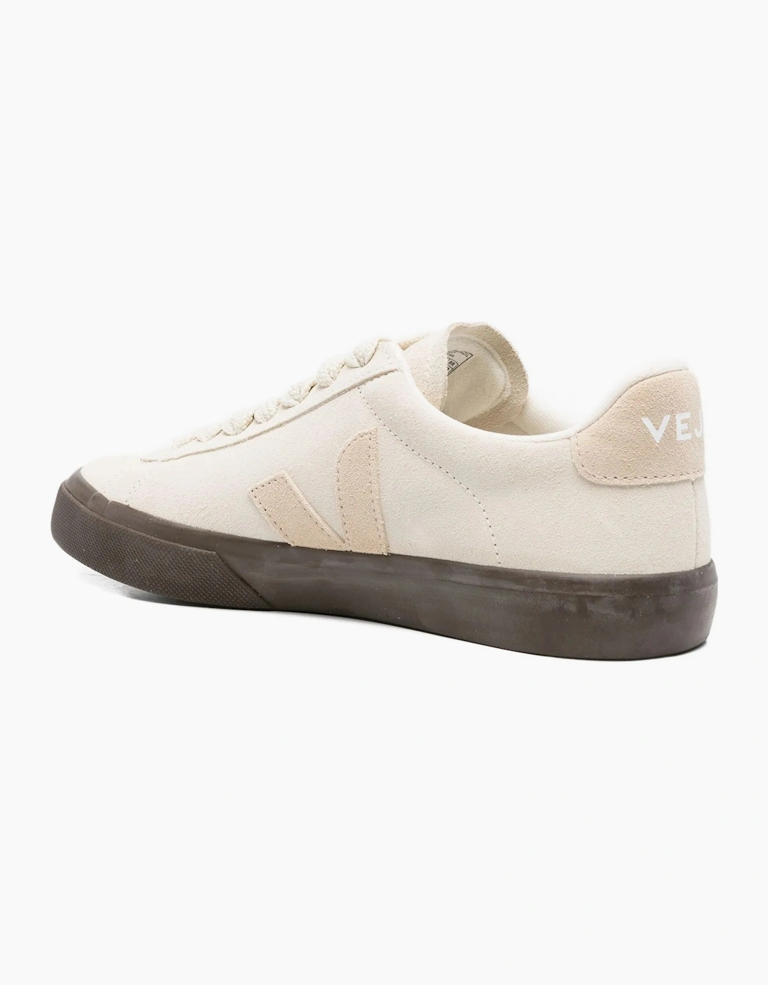 Womens Campo Bold Suede Sneakers Beige