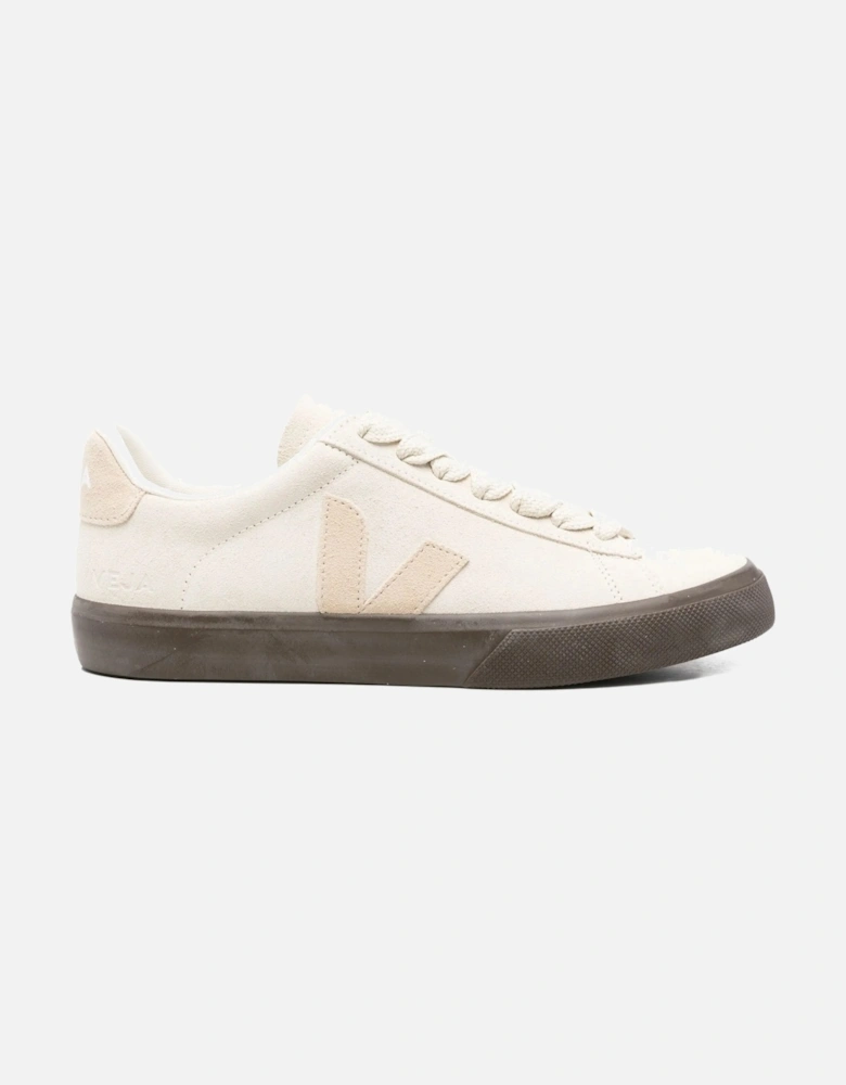 Womens Campo Bold Suede Sneakers Beige