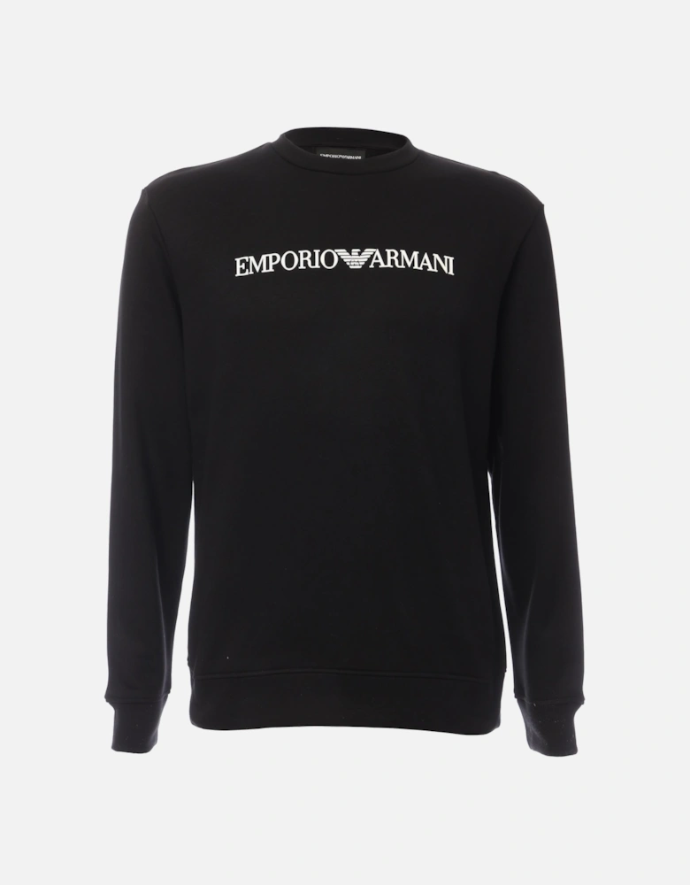 Logo Print Crewneck Sweatshirt