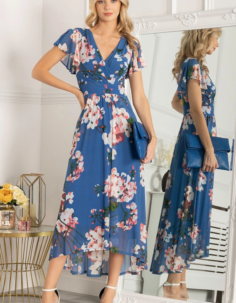 Allura Mesh Maxi Dress