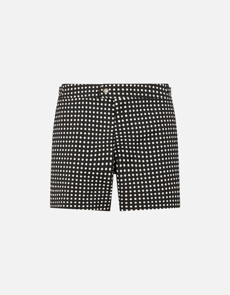 MICRO DOT POPLIN SHORTS