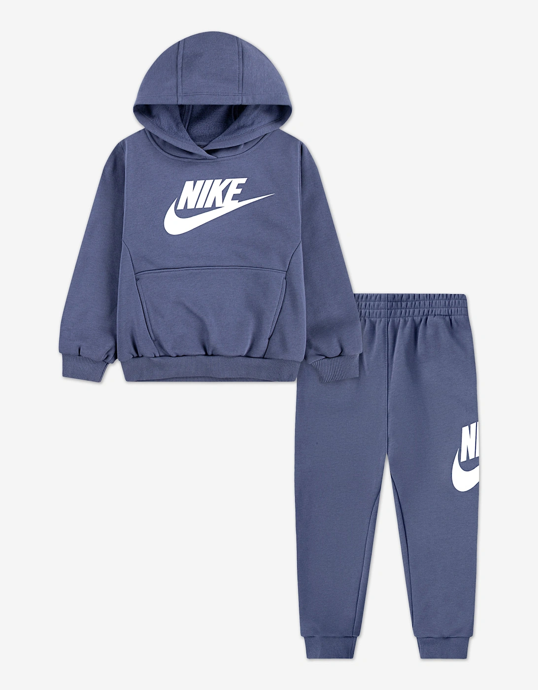 Nike Girls Blue Club Fleece Tracksuit In  3 Years/4 Years Size 3 Kids