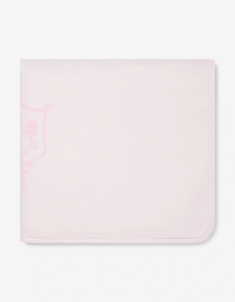 Baby Girls Toy Horse Blanket in Pink