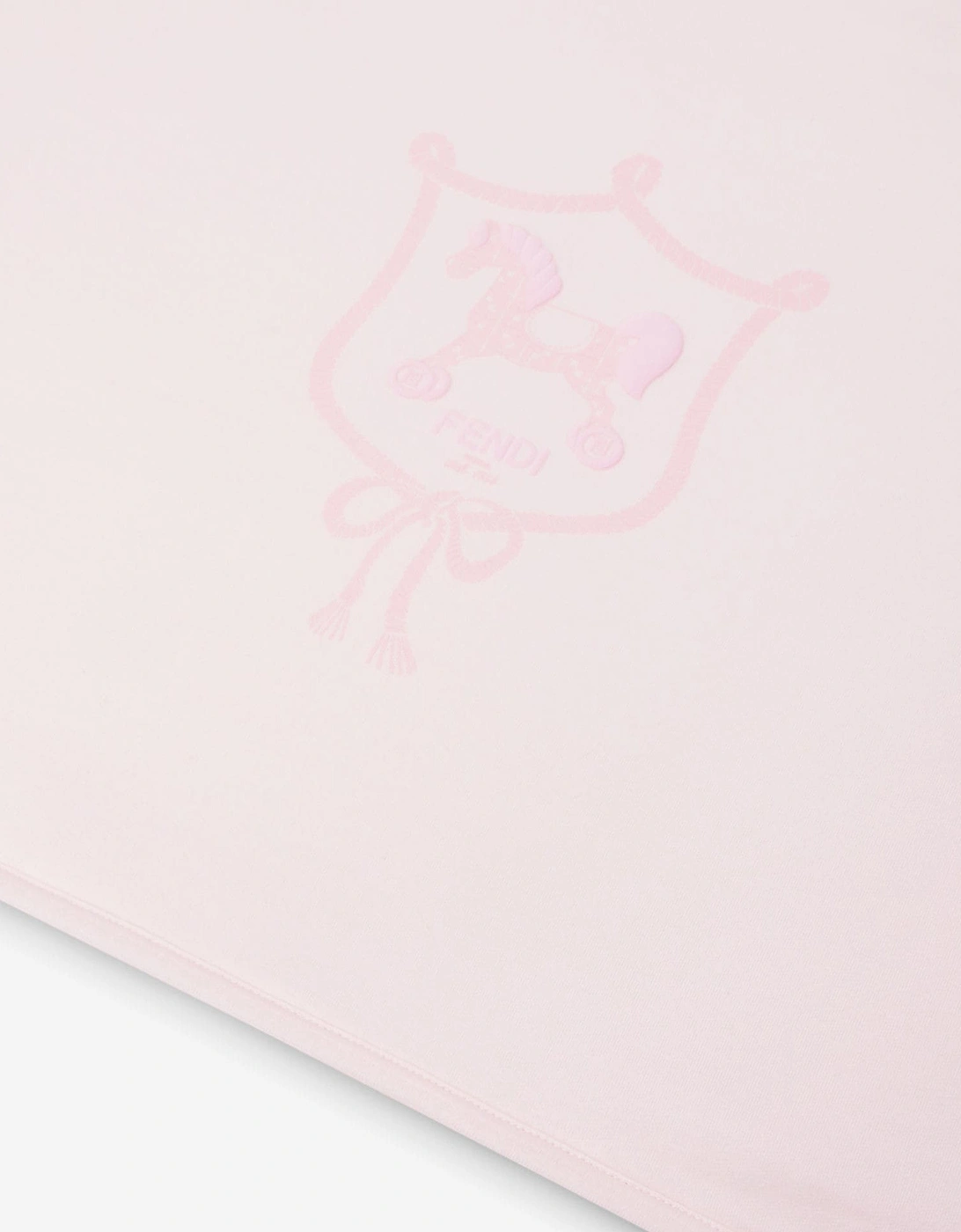 Baby Girls Toy Horse Blanket in Pink