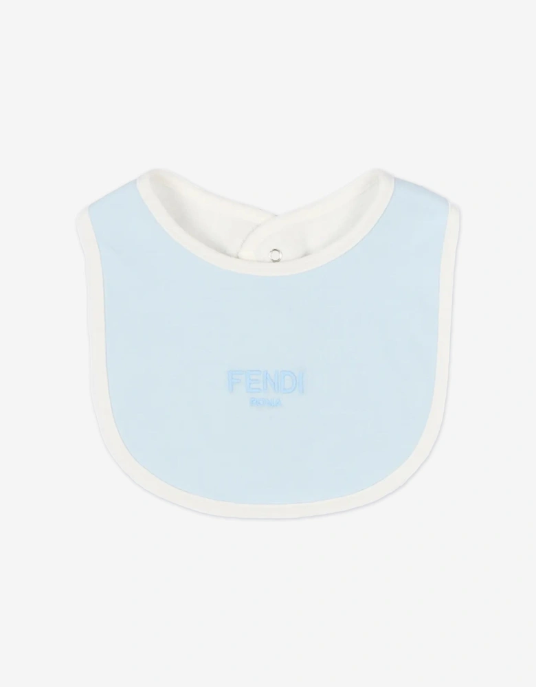 Baby Boys Logo Babygrow Set in Blue