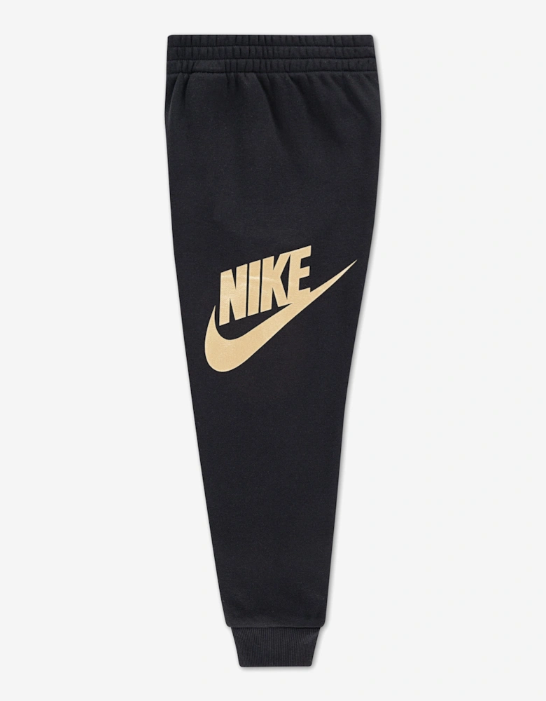 Kids Club Fleece Tracksuit in Black