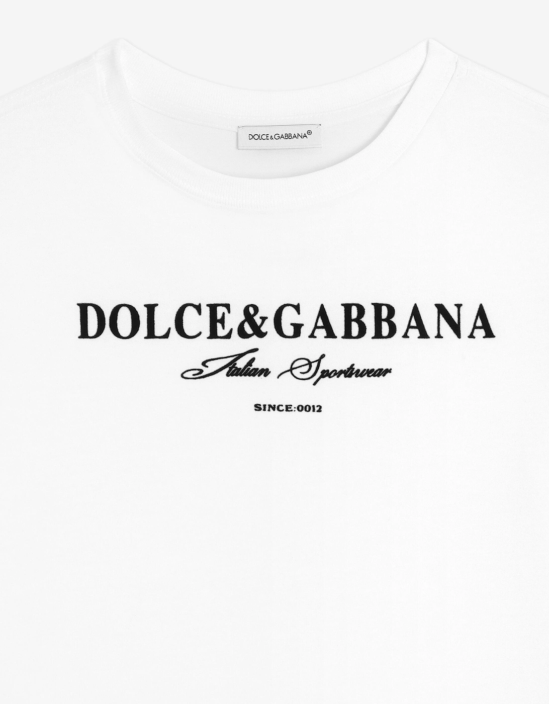 Boys Flock Logo T-Shirt in White