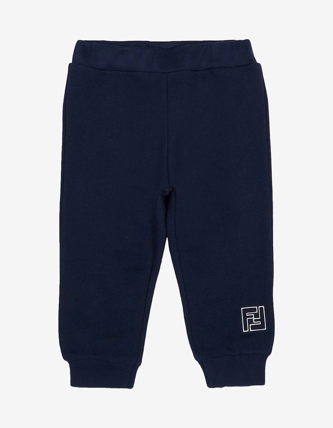 Baby Boys FF Logo Joggers in Navy, 3 of 2