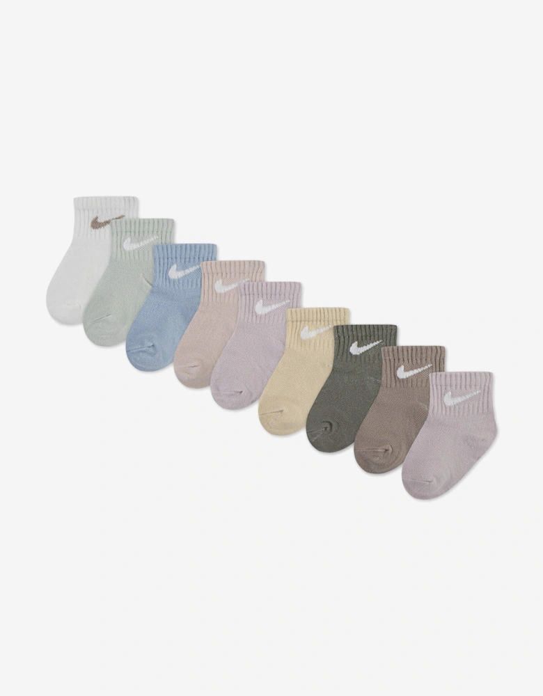 Baby 9 Piece Sock Gift Set in Multicolour