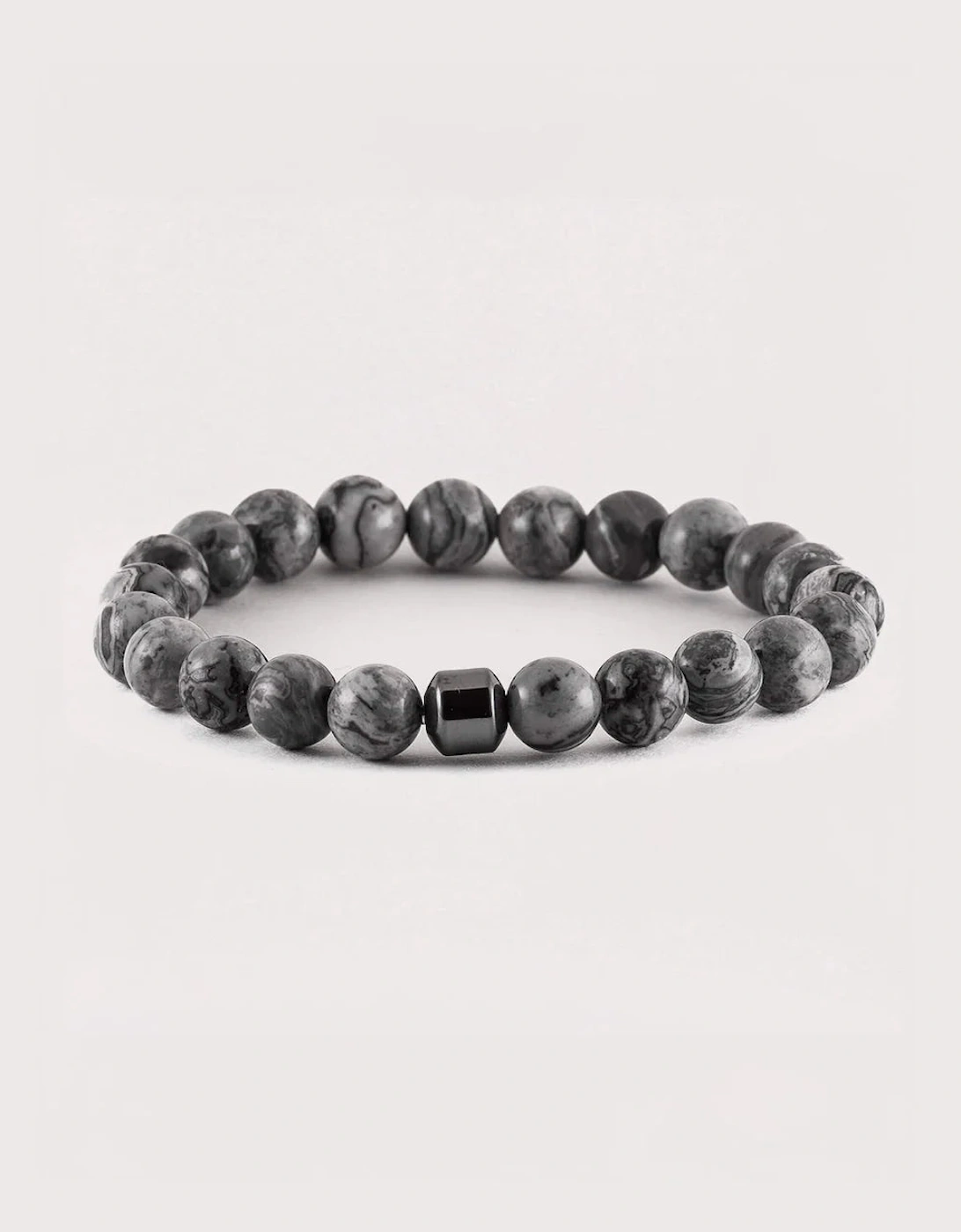 Labradorite Beaded Stretch Bracelet