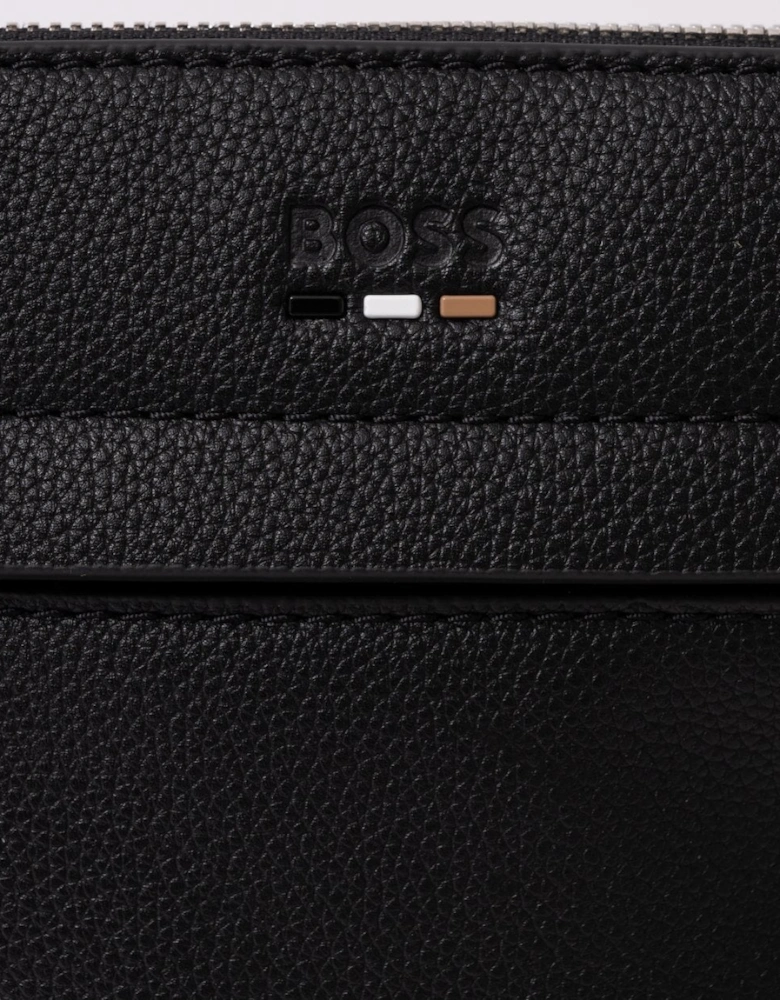 BOSS Orange Ray Mens Zip Envelope Bag - Black 001