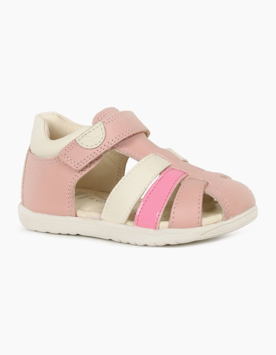 Geox Girls Pink 'S B Macchia Infant Sandals  F (Standard)/7.5 Size 7.5 Kids