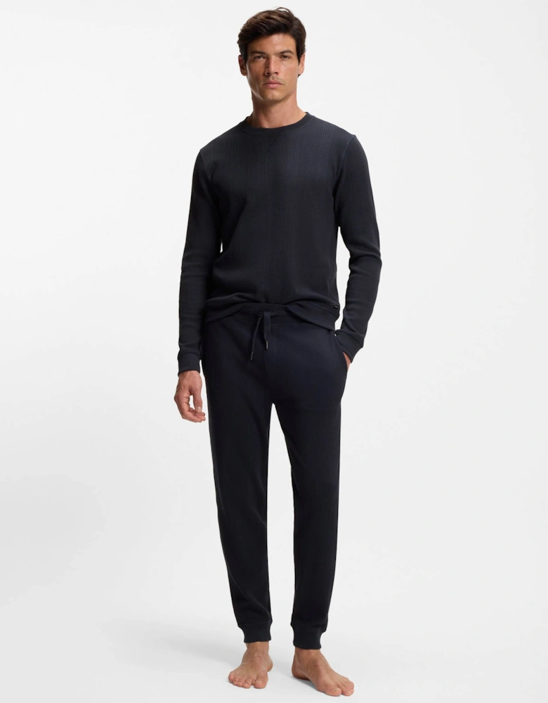 BOSS Orange Structure Mens Loungewear Pants - Dark Blue 403