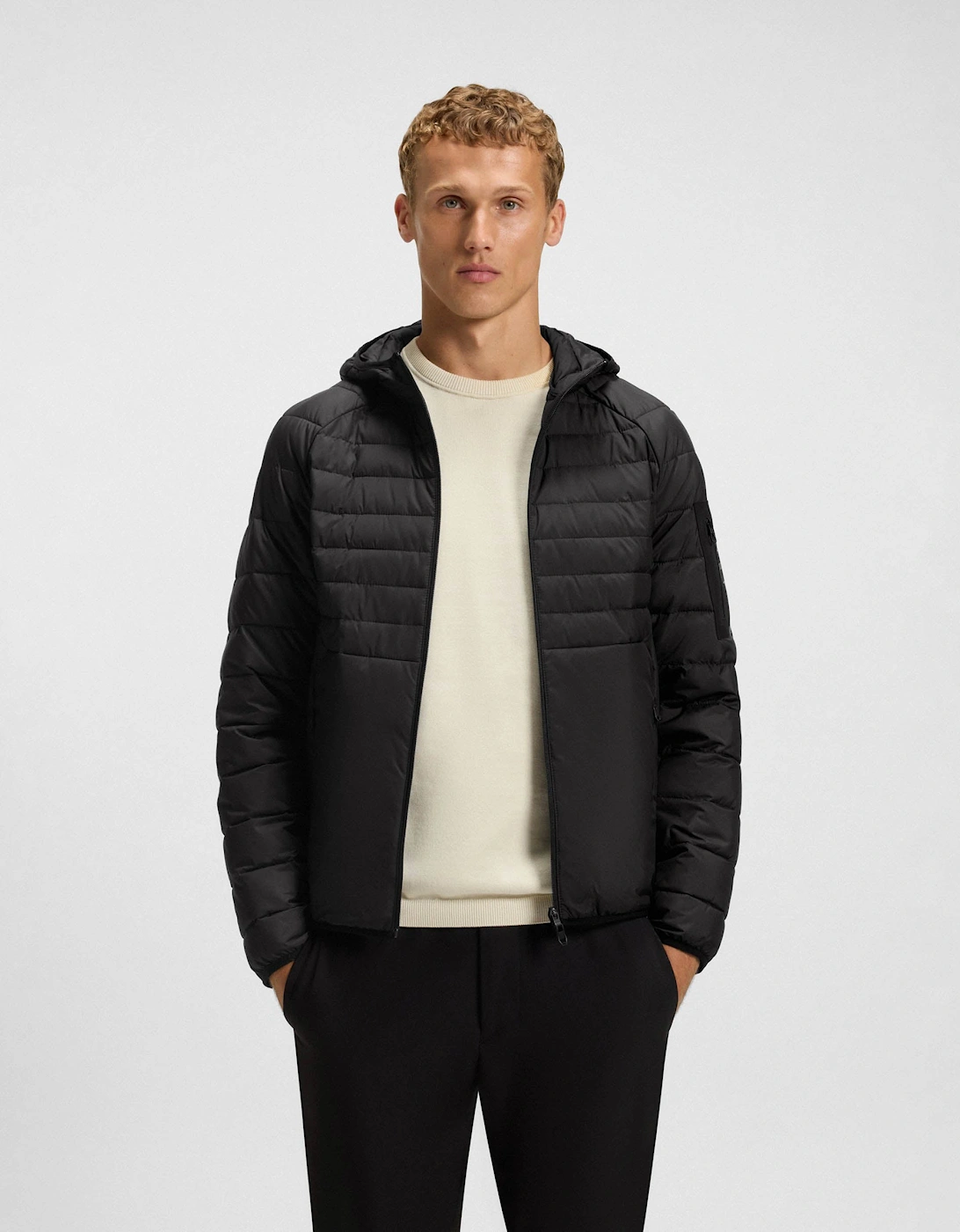 Boss Men's BOSS Green Urbanex Mens Jacket - Black 001
