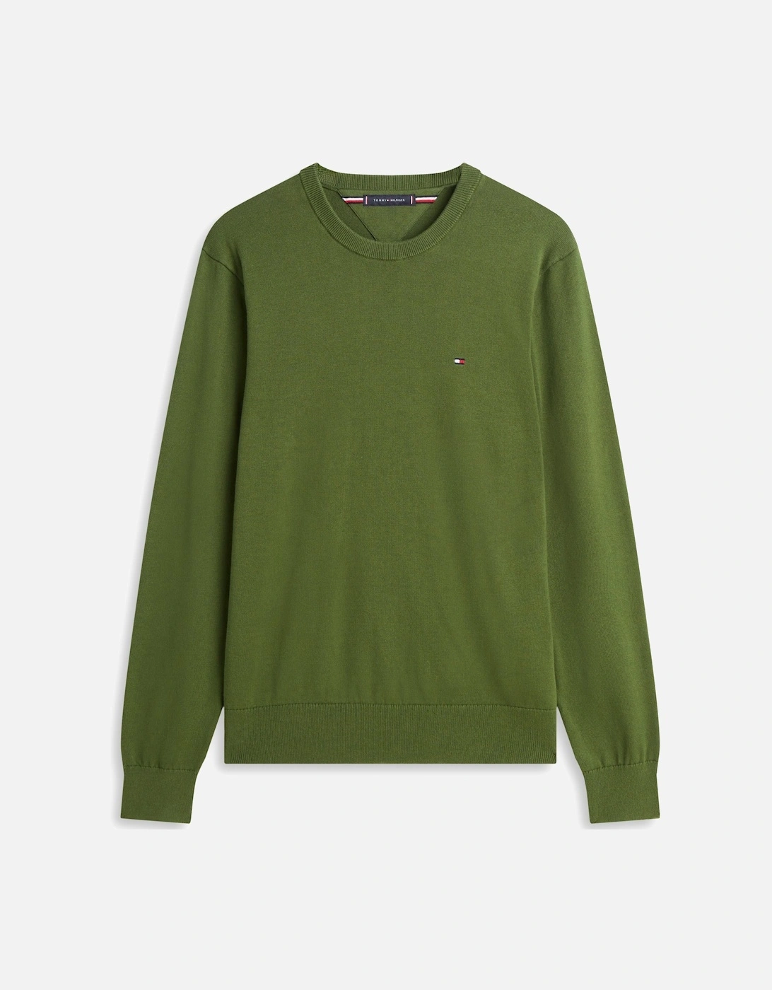 Essential Cotton Crew Neck Mens Sweatshirt - Mountain Pine