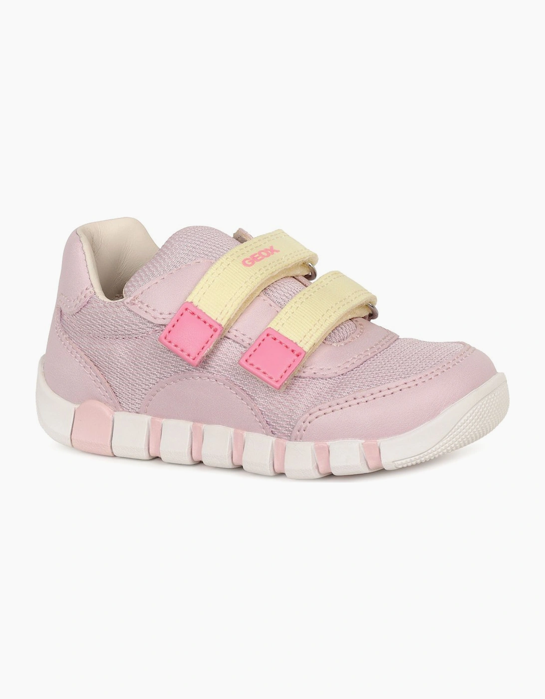 Geox Girls Pink 'S B Iupidoo Infant Sports Trainers  8.5 Size 8.5 Kids