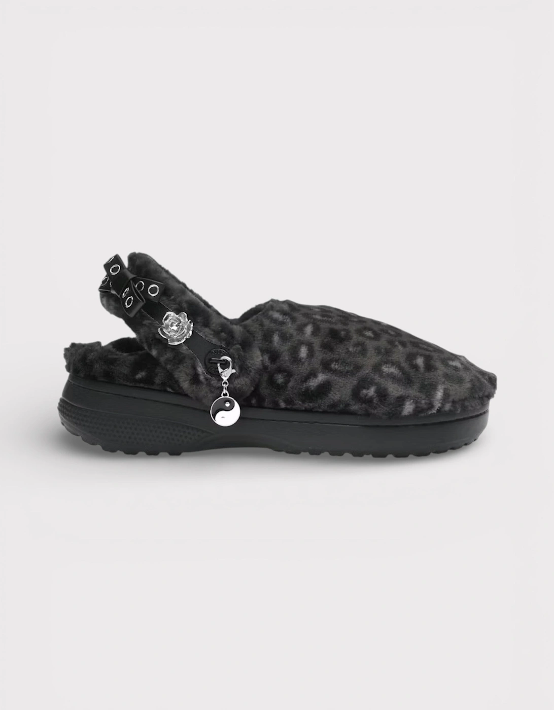 Classic Unfurgettable Clog Black Leopard, 5 of 4