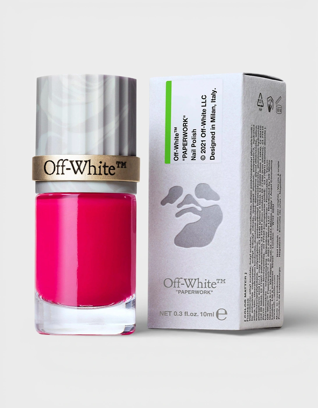 Nail Lacquer Dramatic High Shine Polish Pink 10ml, 5 of 4