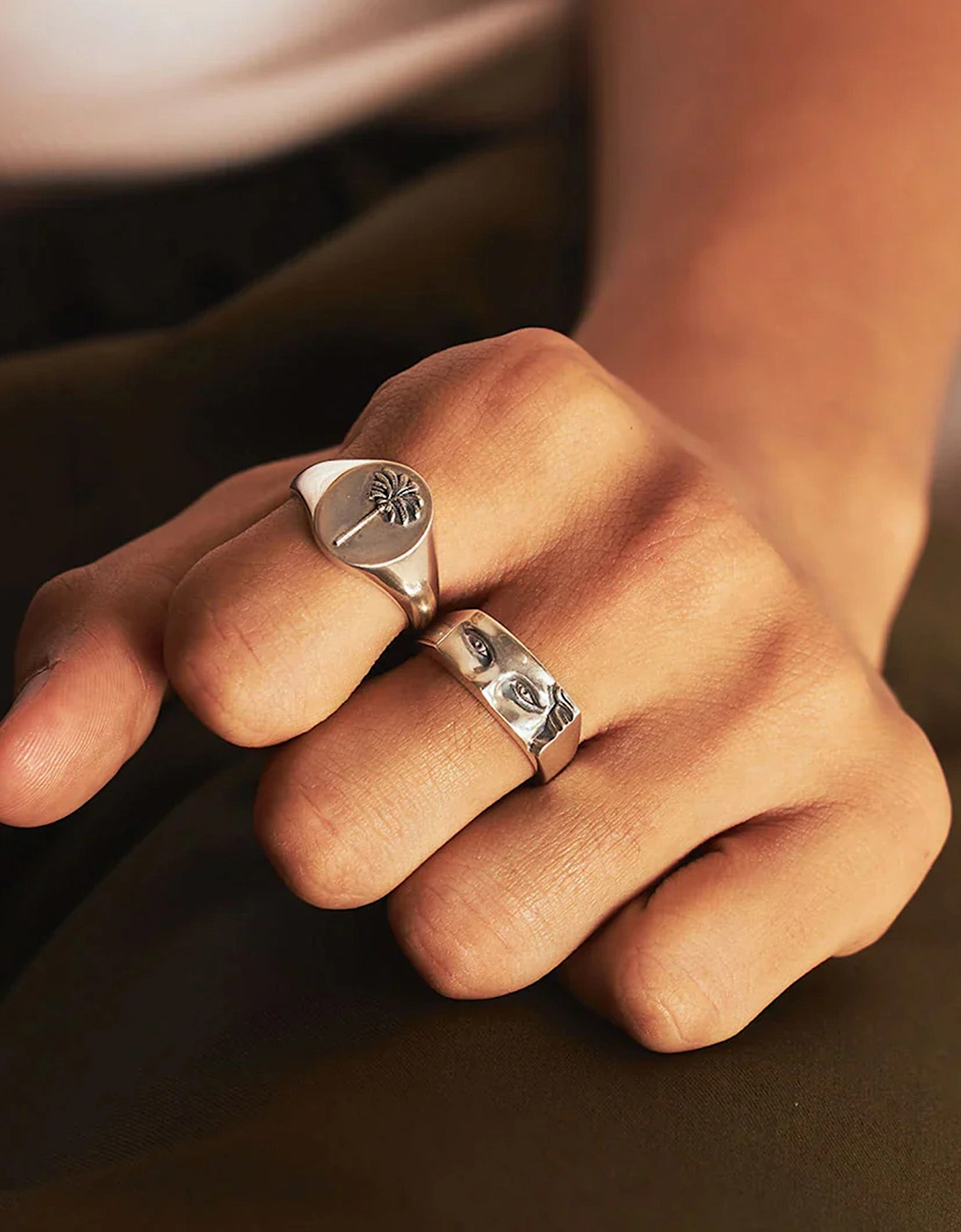 Silver Zeus Ring