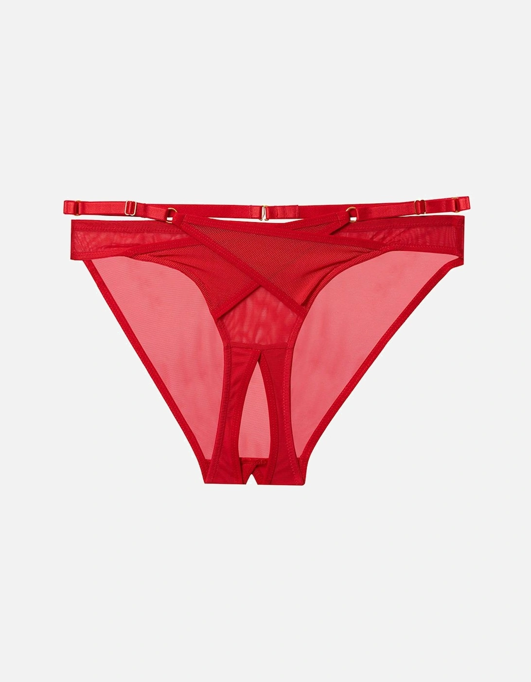 Eddie Ruby Red Crotchless 'Brief', 2 of 1