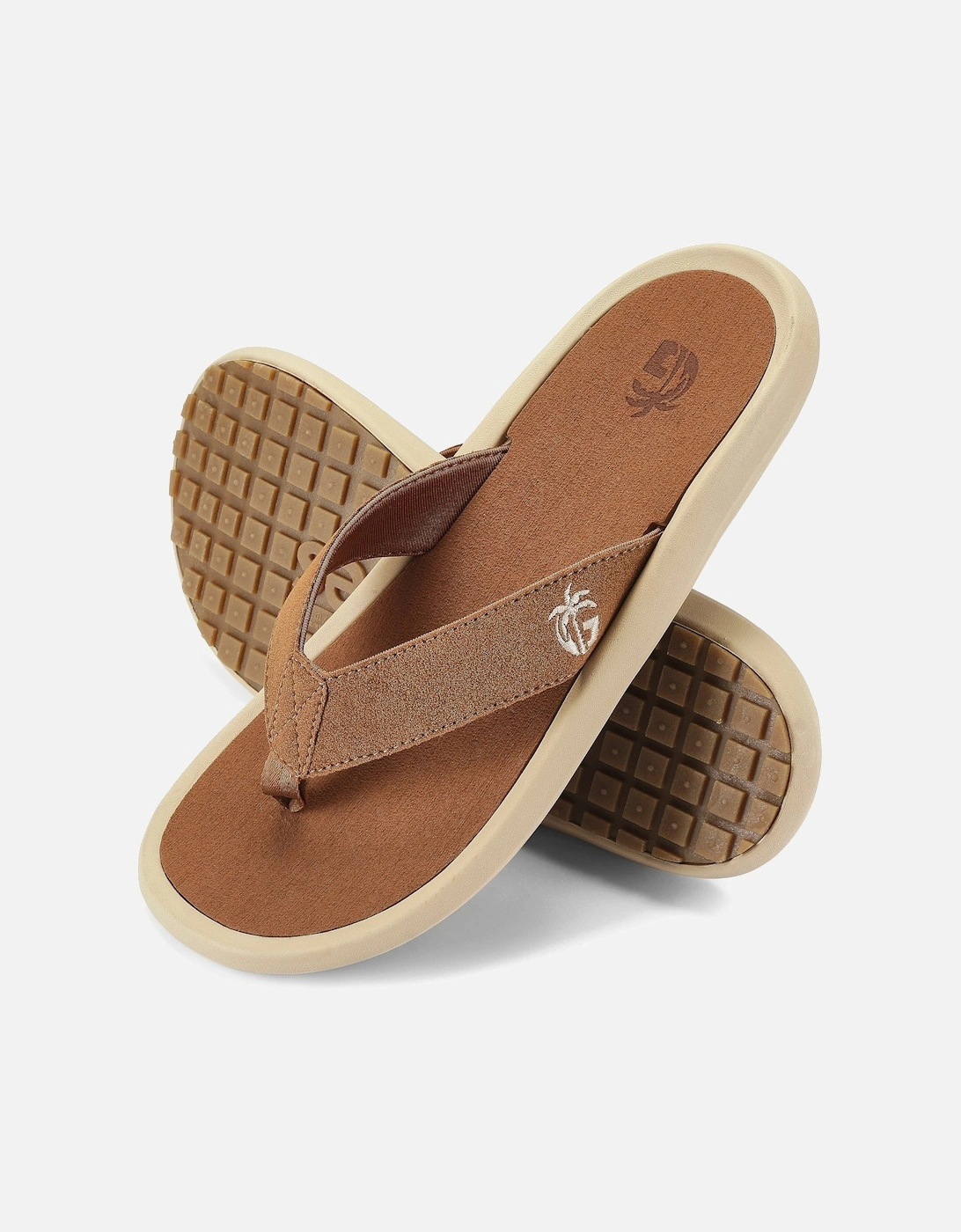 Noosa Flip-Flops - Men's - Latte, 7 of 6