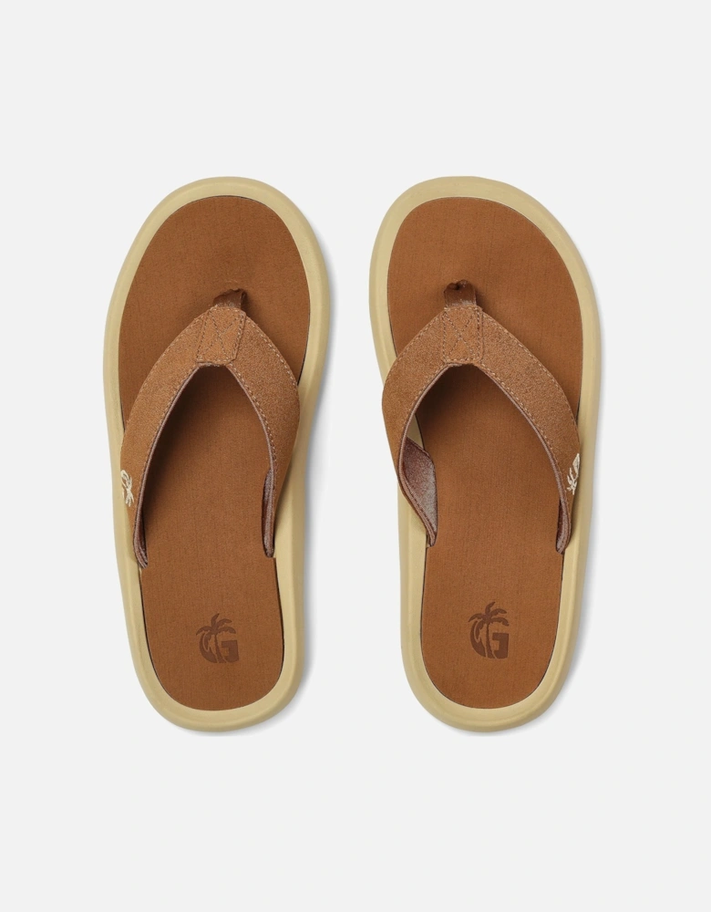 Noosa Flip-Flops - Men's - Latte