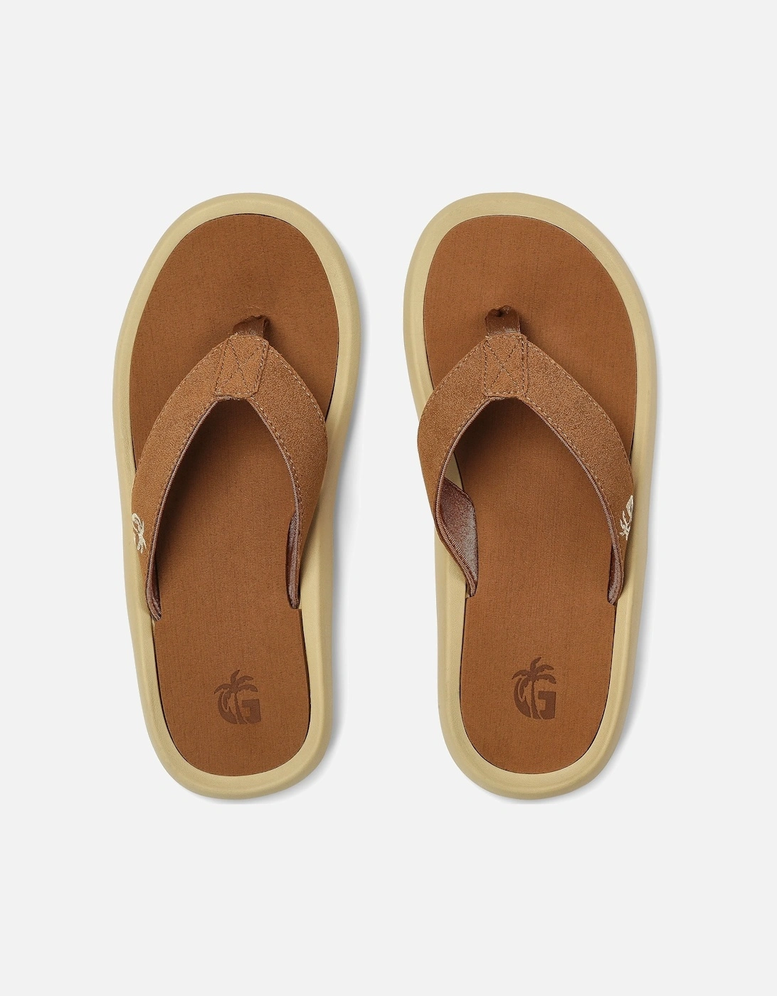 Noosa Flip-Flops - Men's - Latte