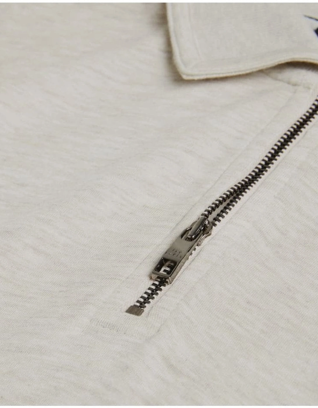 Men's Long Sleeved Natural Karpol Polo Shirt