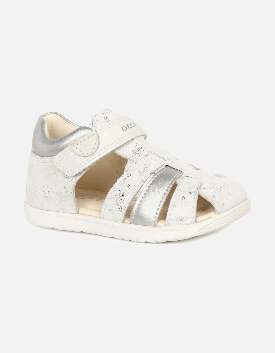B Macchia Girls Infant Sandals, 6 of 5