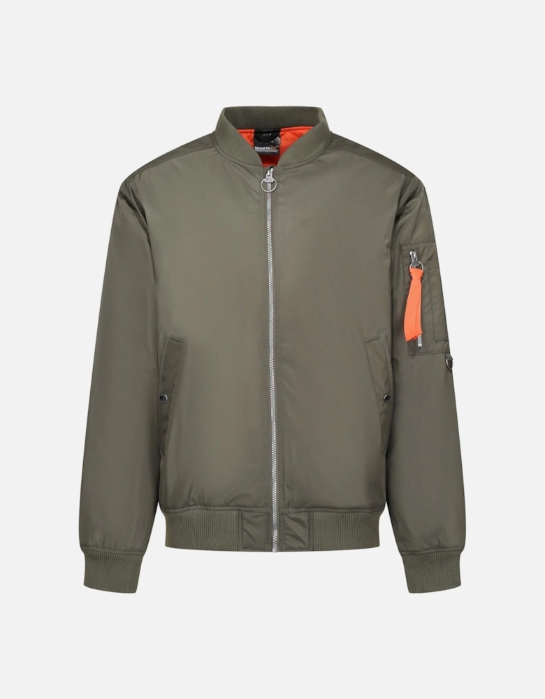 Professional Mens Pro Pilot Sleeve Pocket Bomber Jacket