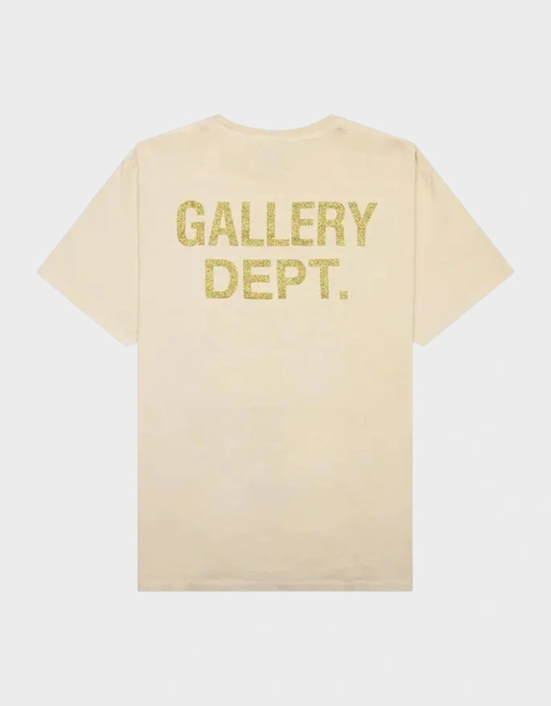 Gallery Dept. Breaking News T Shirt Beige