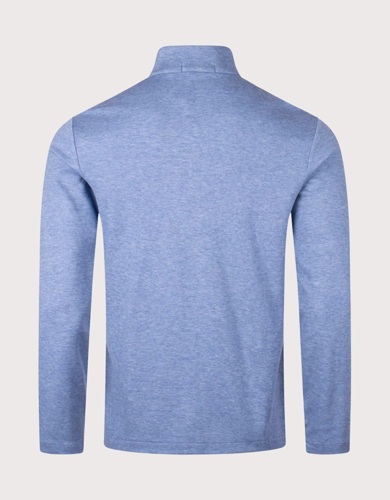 Jacquard Quarter Zip Sweatshirt