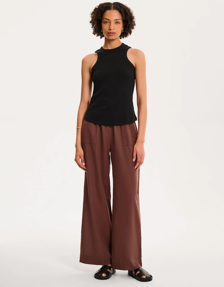 Raven Racer Vest in Black