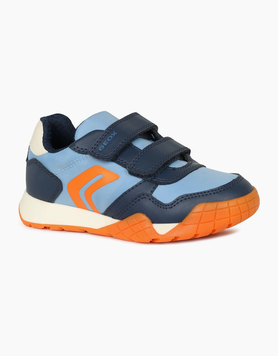 Geox Girls Blue 'S Junior Rann-E Sports Trainers  F (Standard)/12.5 Size 12.5 Kids