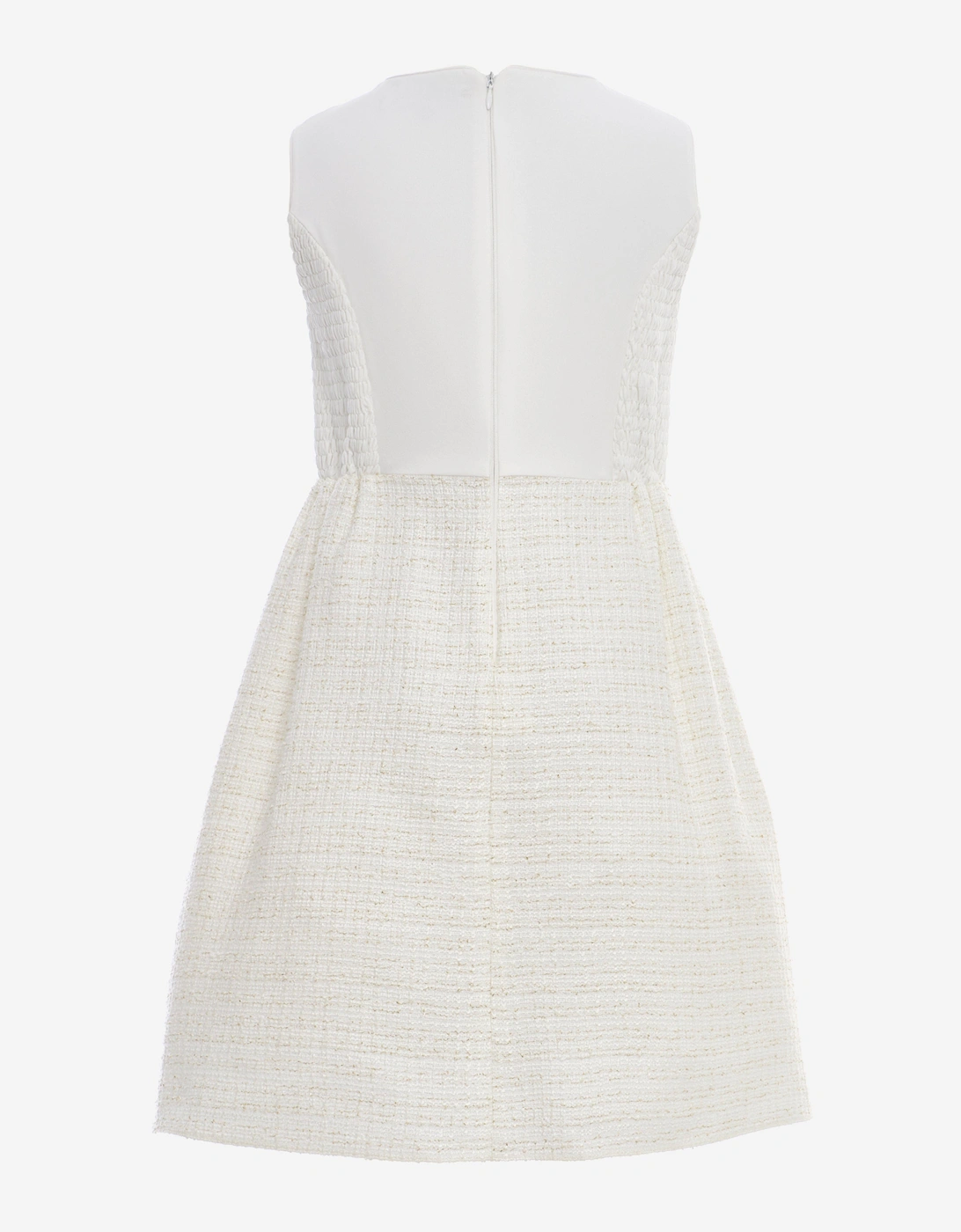 Girls Jacket and Skirt Set in Ivory