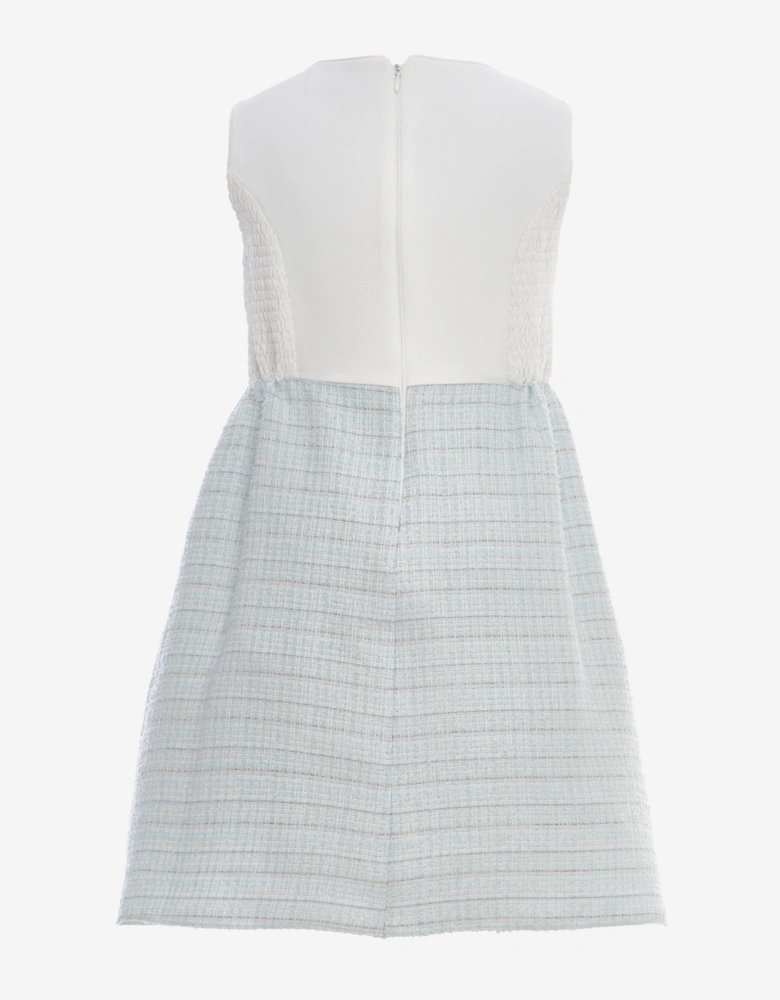 Girls Jacket and Skirt Set in Blue