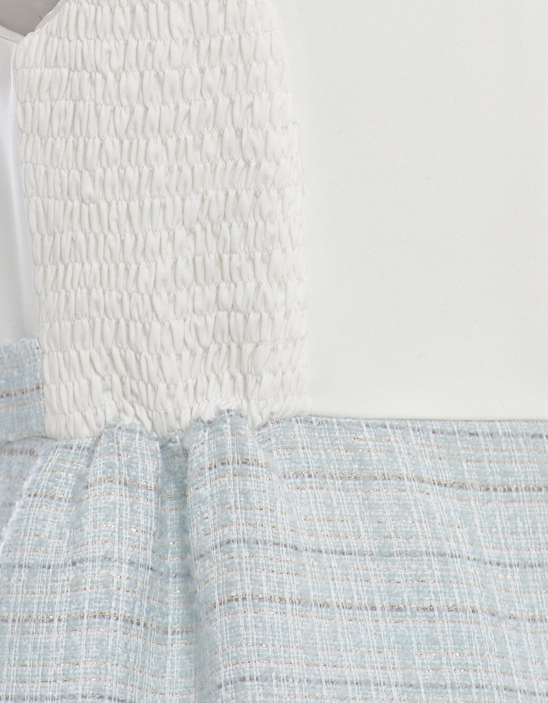 Girls Jacket and Skirt Set in Blue