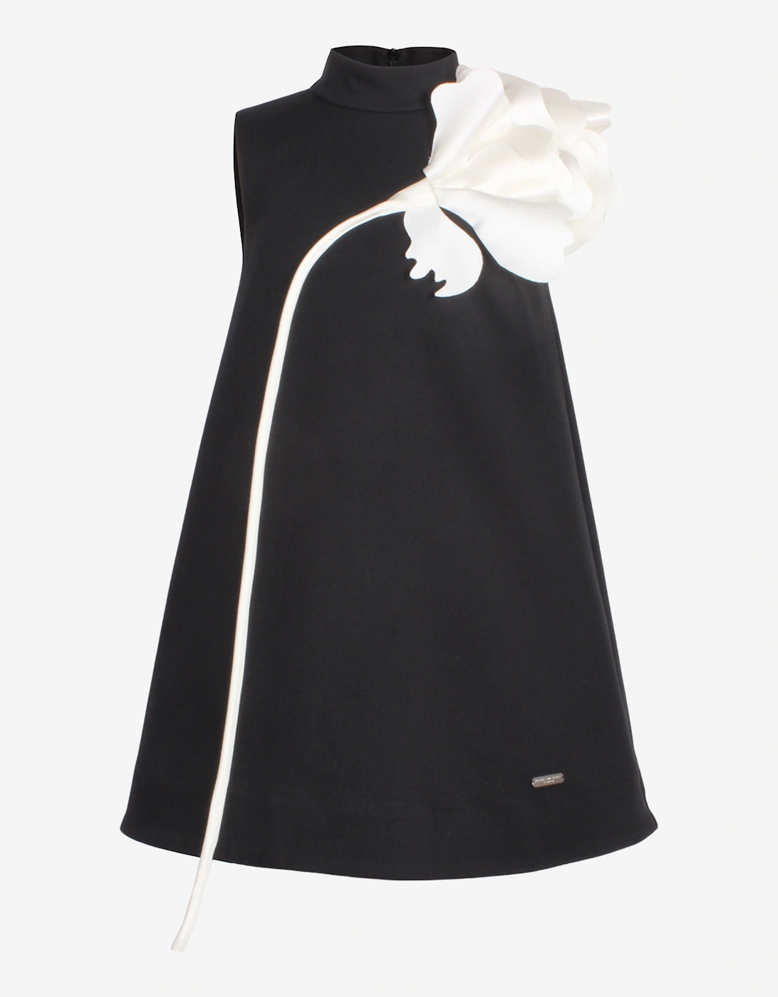 Girls Kiss Me Over The Garden Fence Dress in Black, 4 of 3