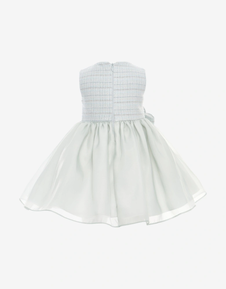 Baby Girls Dress and Jacket Set in Blue