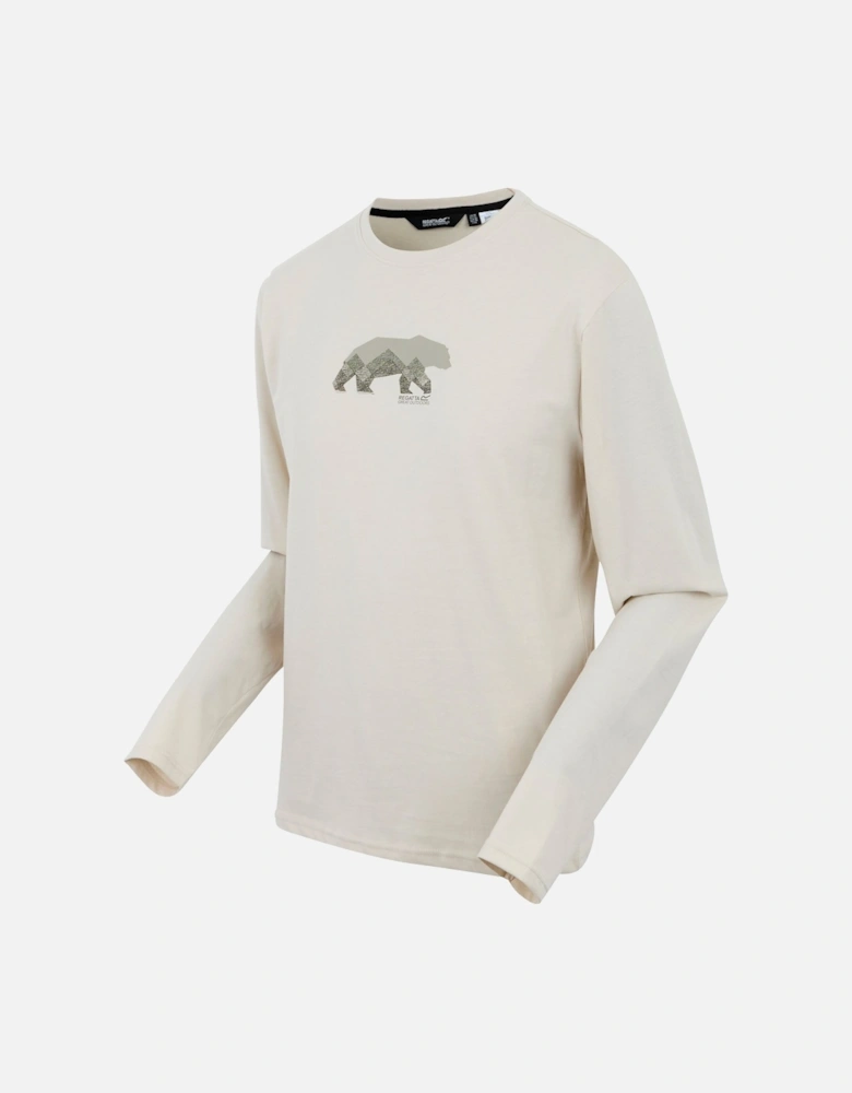 Mens Maylow Scenery Marl Long-Sleeved T-Shirt