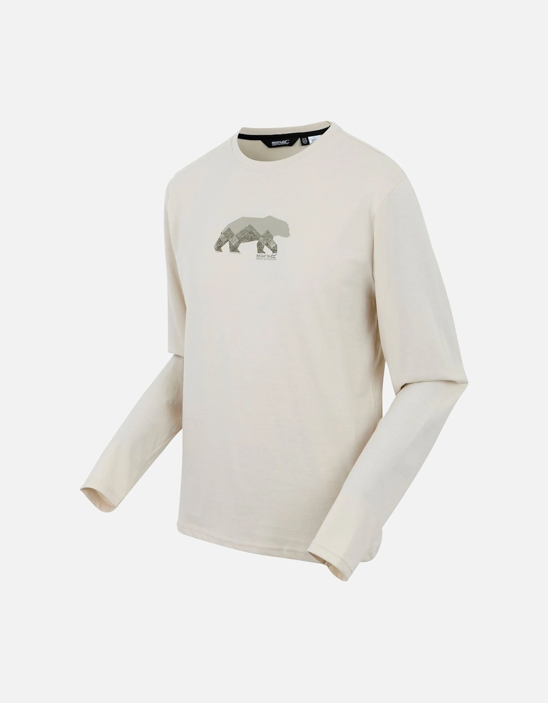 Mens Maylow Scenery Marl Long-Sleeved T-Shirt