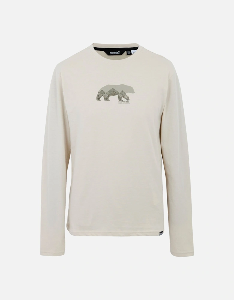 Mens Maylow Scenery Marl Long-Sleeved T-Shirt