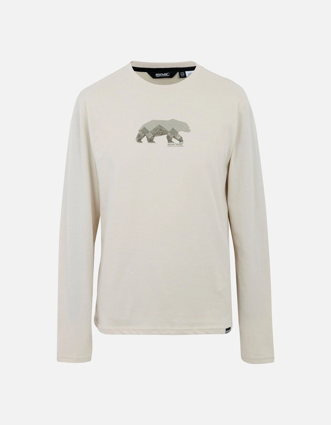 Mens Maylow Scenery Marl Long-Sleeved T-Shirt, 6 of 5