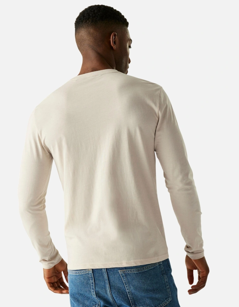 Mens Maylow Scenery Marl Long-Sleeved T-Shirt