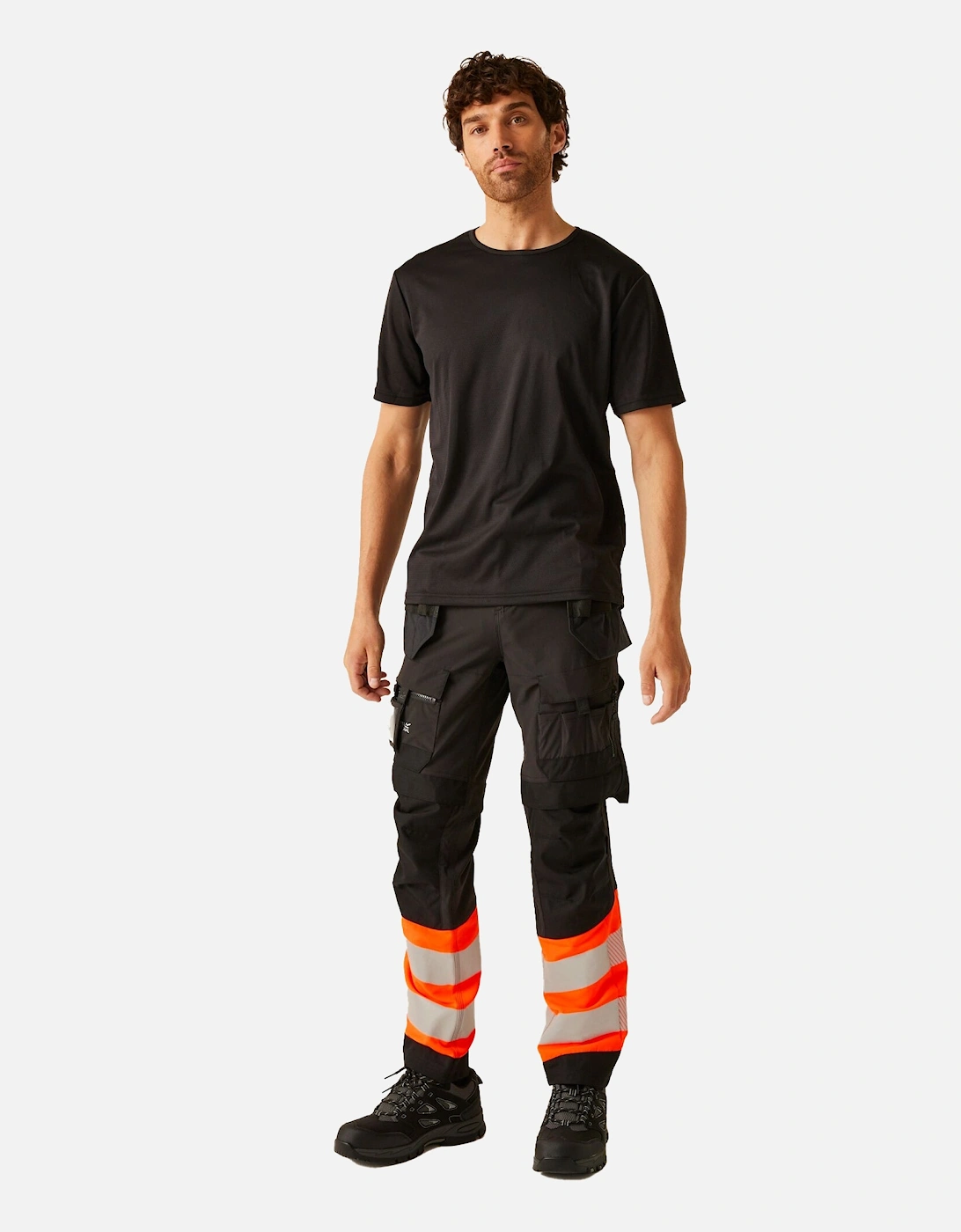 Mens High-Vis Holster Pocket Work Trousers