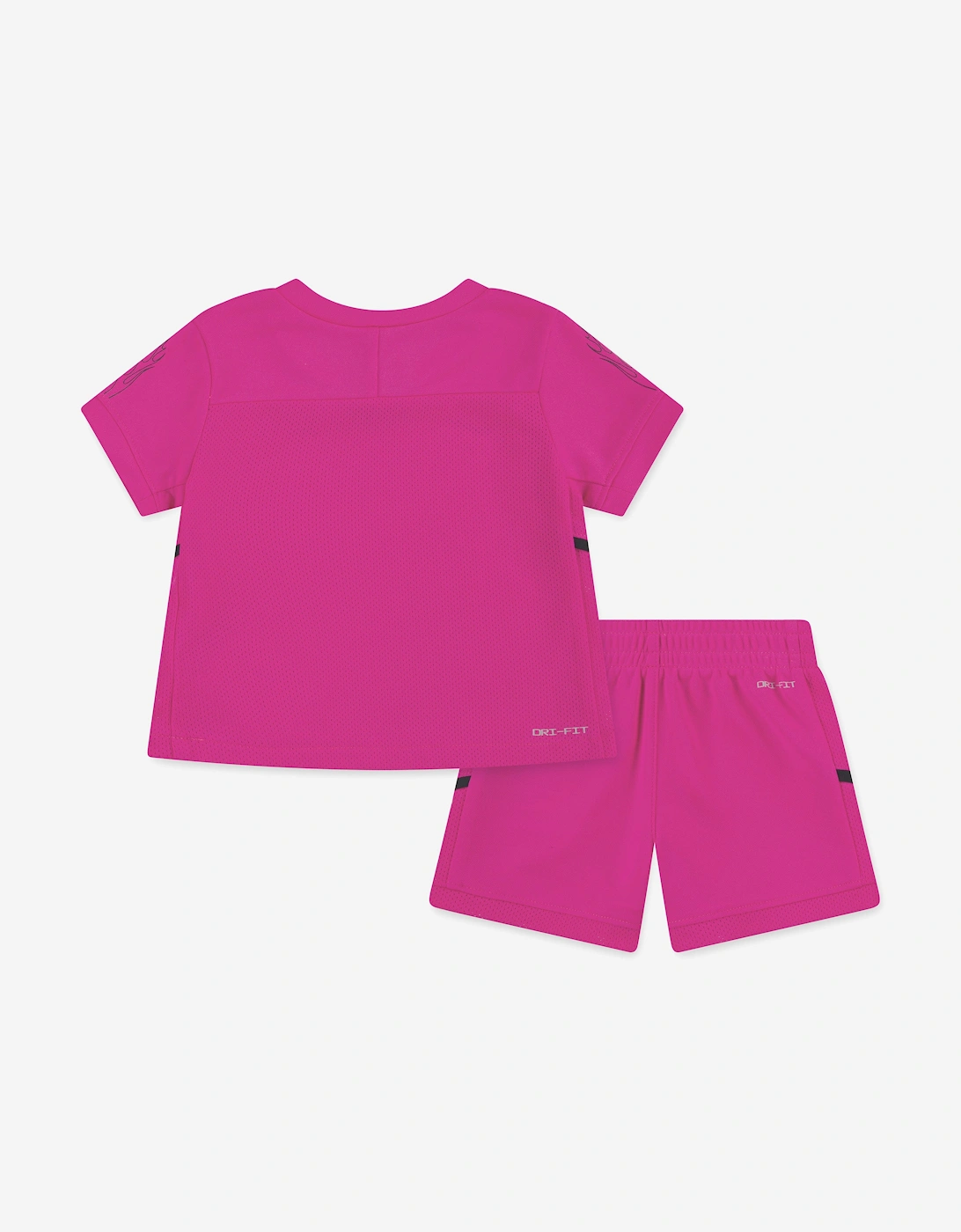 Boys Dri-Fit ACD25 Short Set in Pink